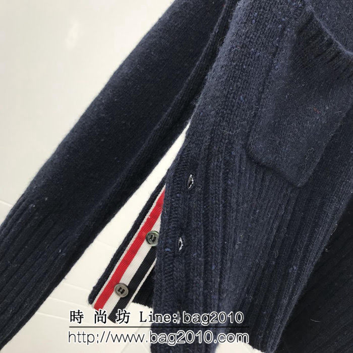 THOM BROWNE湯姆布朗 18ss秋冬新款 雪花踩點 開衫羊毛毛衣 TB狠貨 男女同款 ydi2048
